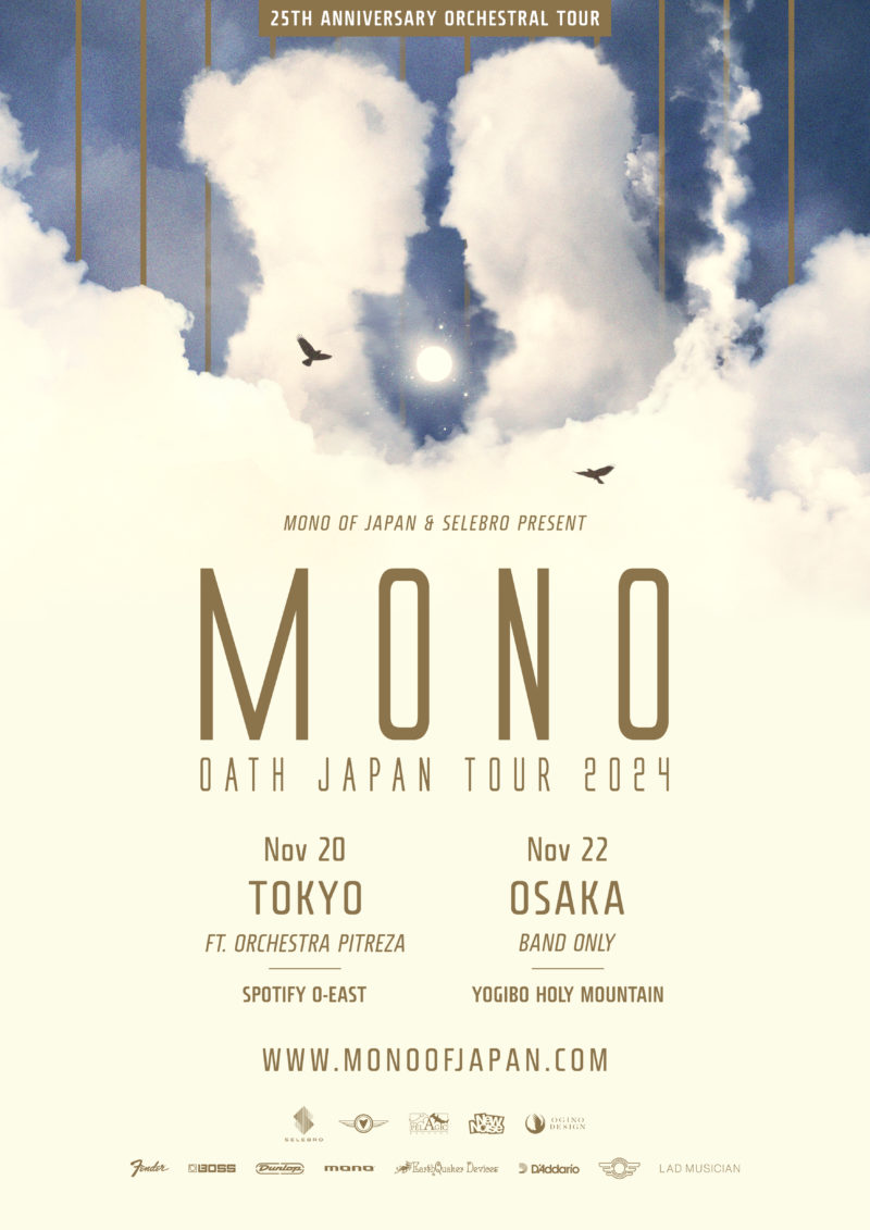 MONO 25th Anniversary “OATH” Japan Tour