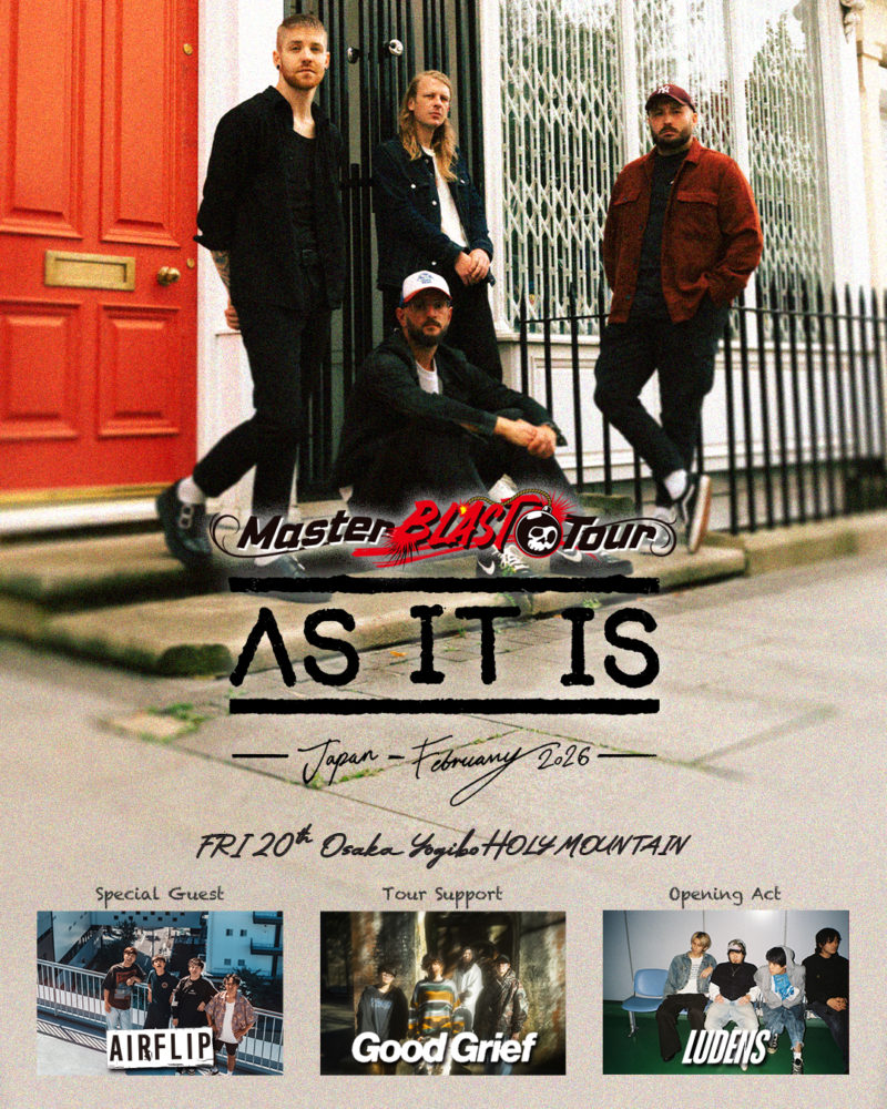 As It Is Japan Tour 2026