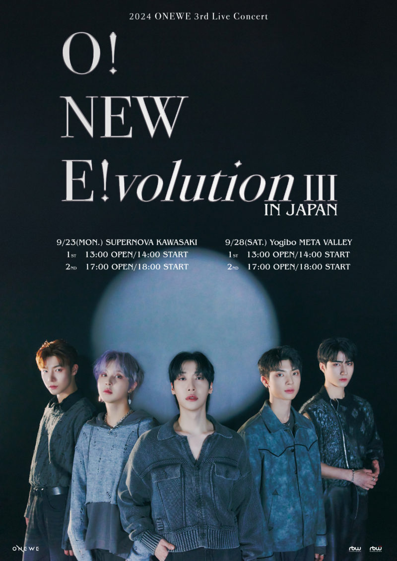 2024 ONEWE 3rd Live Concert ‘O! NEW E!volution Ⅲ’ IN JAPAN