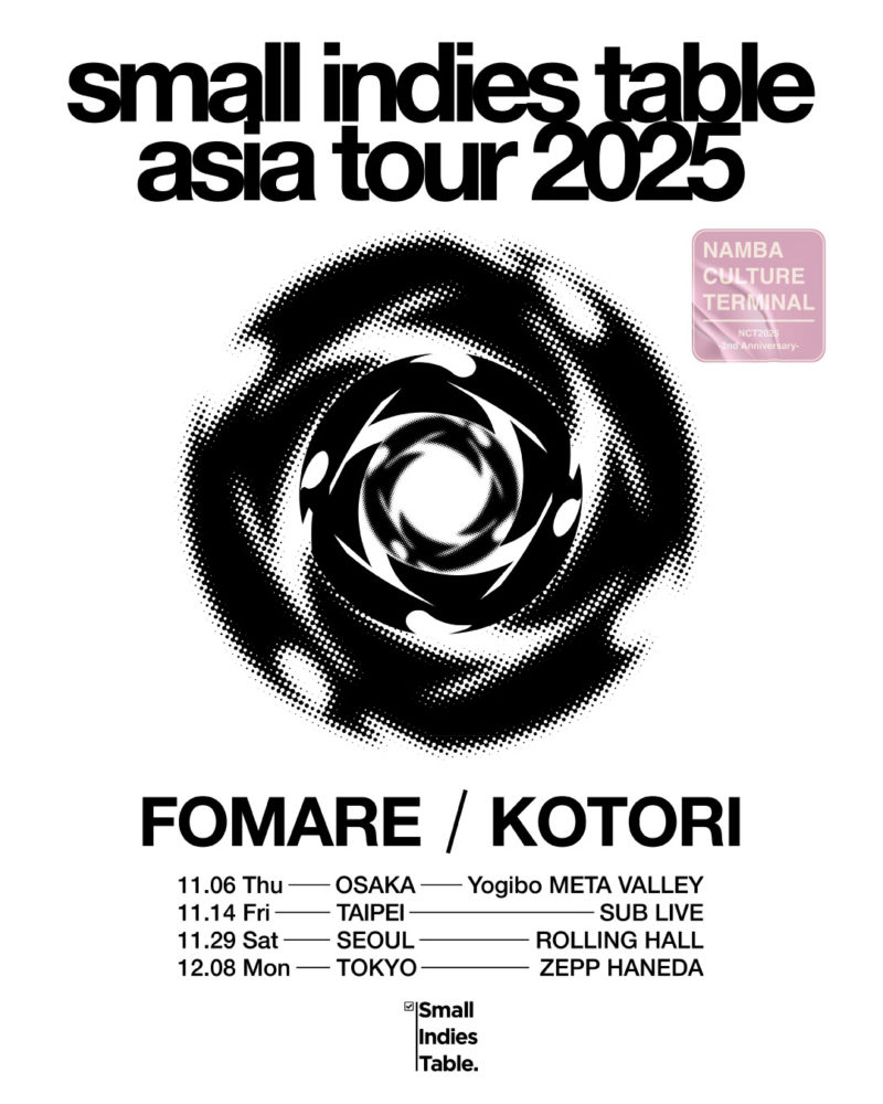 small indies table asia tour 2025